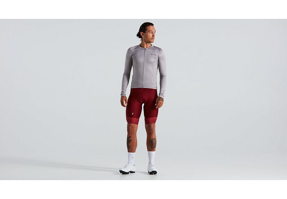 Specialized sl air solid jersey ls men silver s