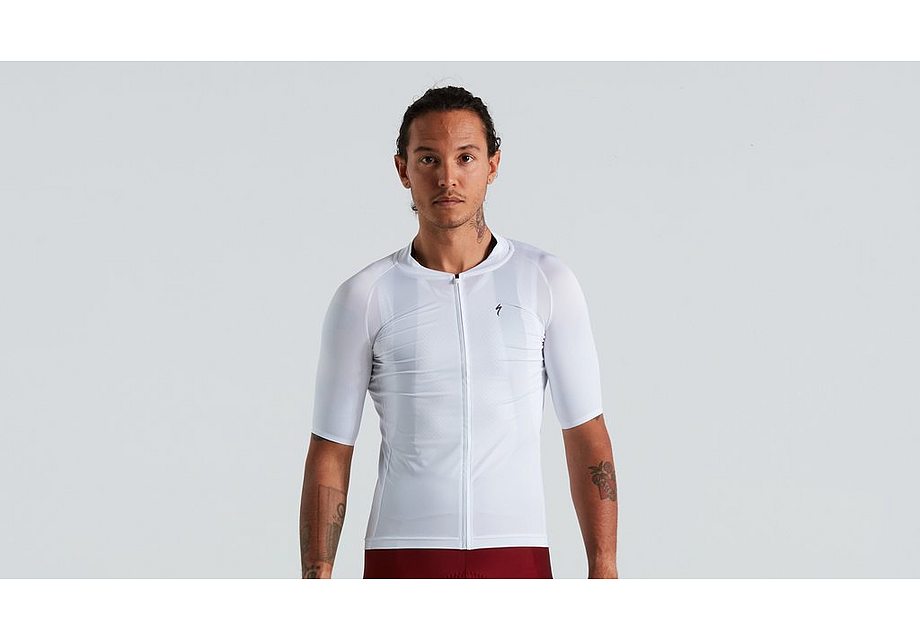 Specialized Sl Air Solid Jersey Ss Men White M