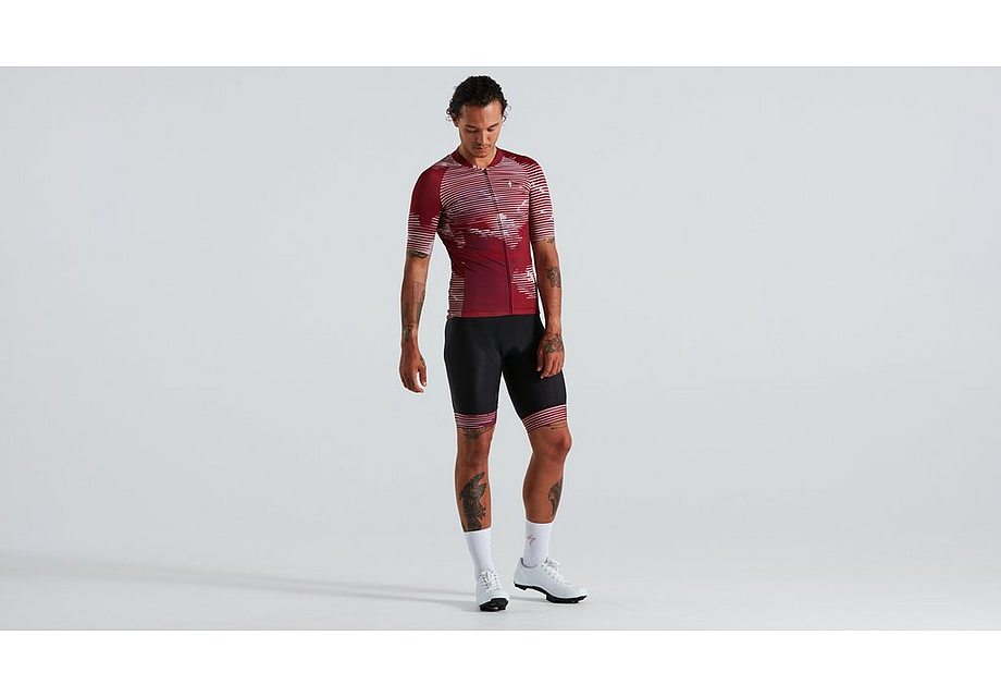 Specialized sl blur jersey ss men maroon m