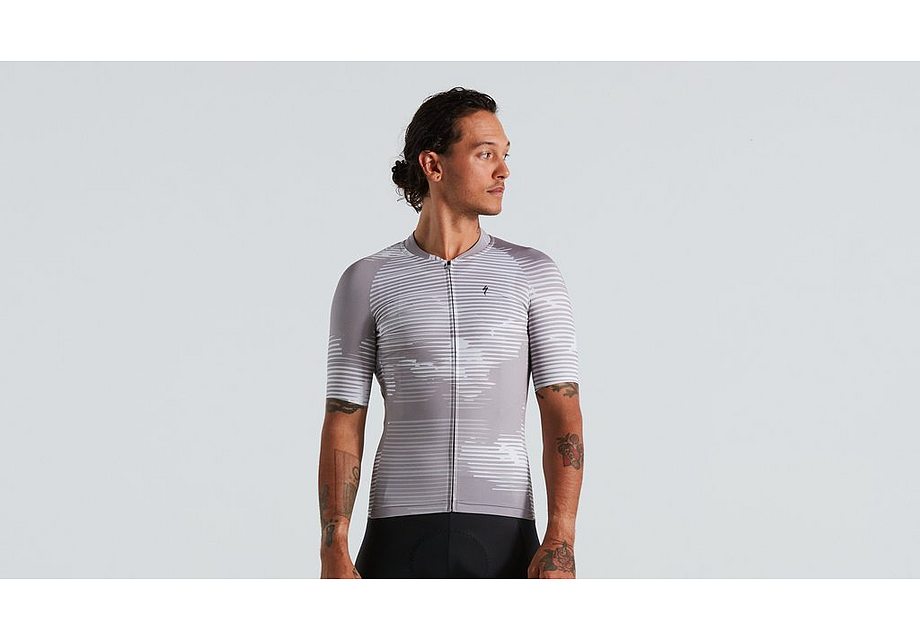 Specialized sl blur jersey ss men silver xs