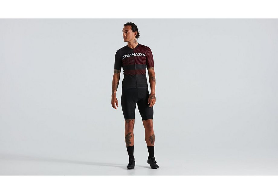 Specialized sl+ logo stripe jersey ss men black m