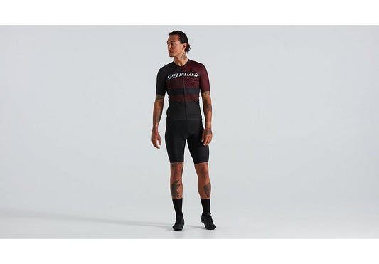 Specialized sl+ logo stripe jersey ss men black xxl