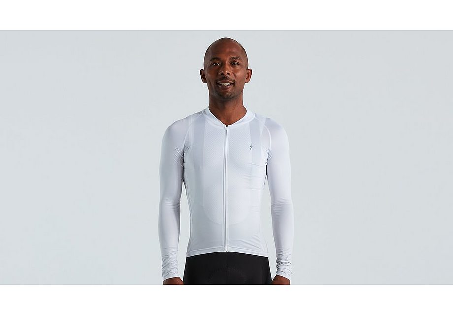 Specialized Sl Air Fade Jersey Ls Men Dove Grey S