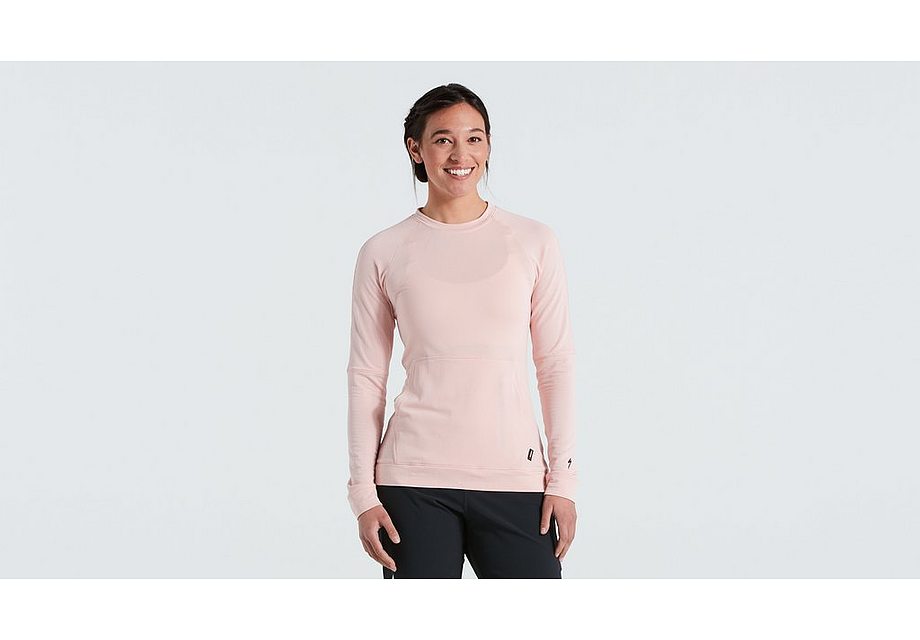 Specialized Trail Powergrid Jersey Ls Wmn Blush Xxl