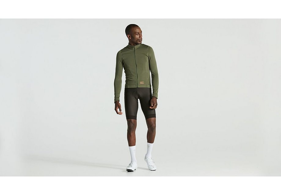 Specialized prime powergrid jersey ls men oak green m