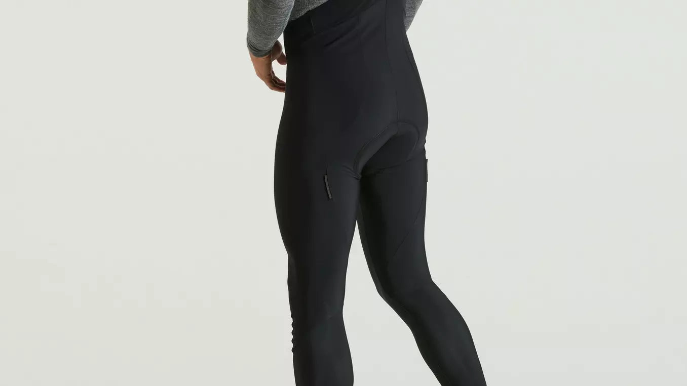 Men's RBX Comp Thermal Bib Tights - Black - Small