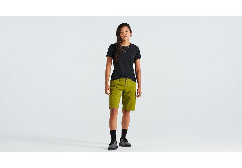 Specialized Trail Short W/Liner Wmn Woodbine M