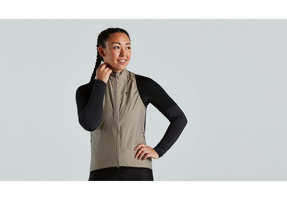 Specialized Race-Series Wind Gilet Wmn Taupe Xs