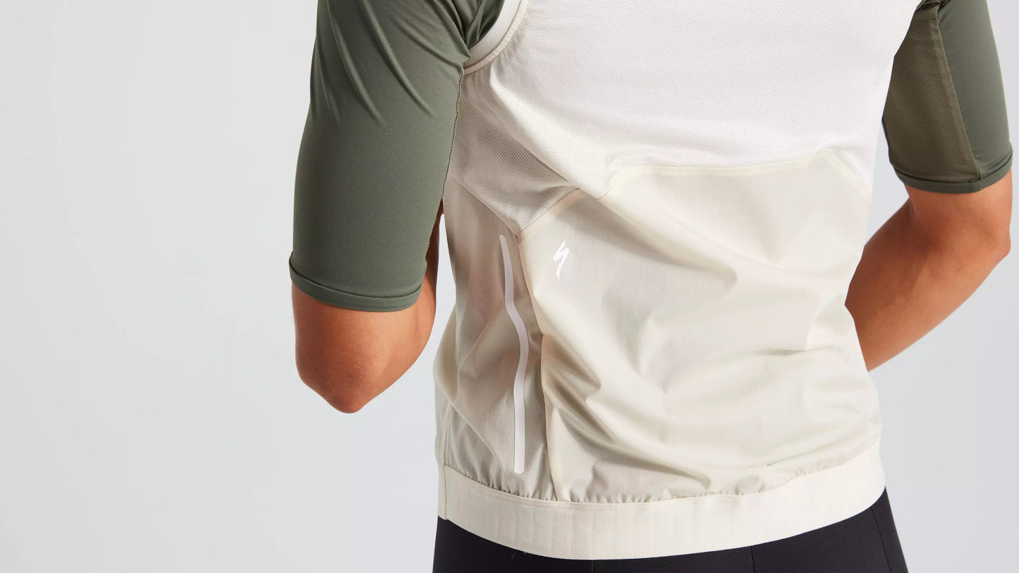 Women's Prime Wind Vest BIRCH WHITE L