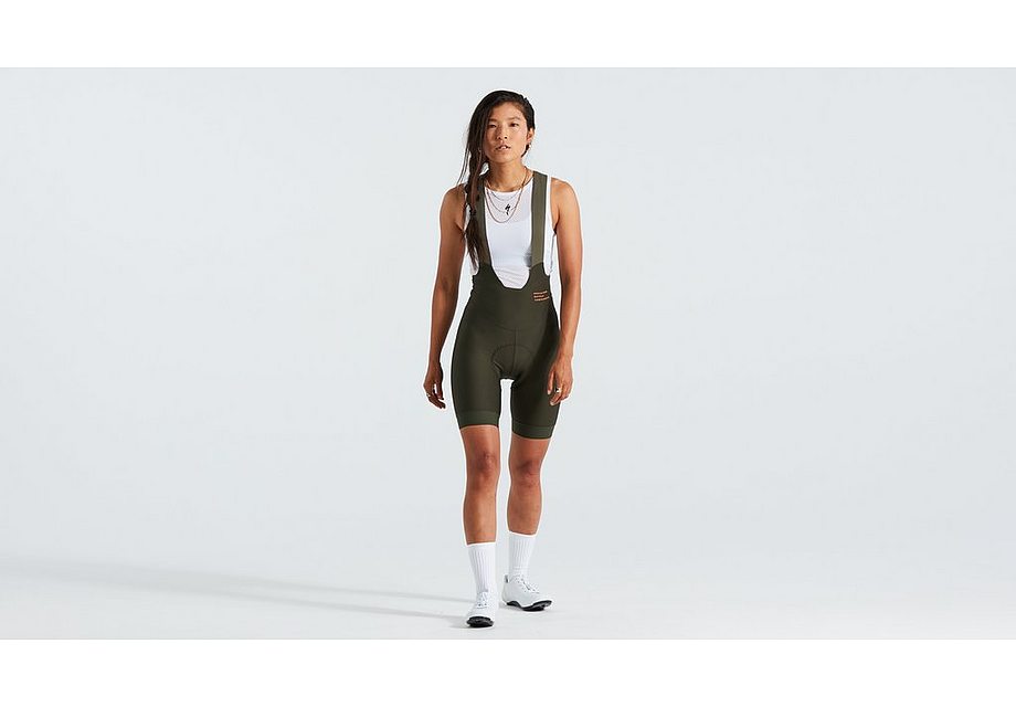 Specialized prime bib short wmn dark moss green xxs