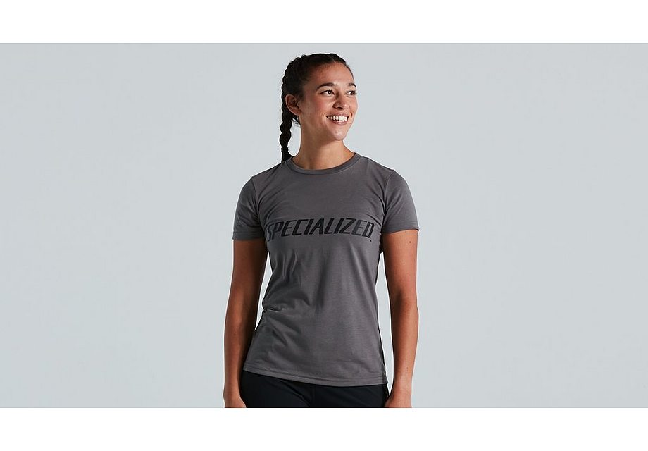 Specialized Wordmark Tee Ss Wmn Smoke S