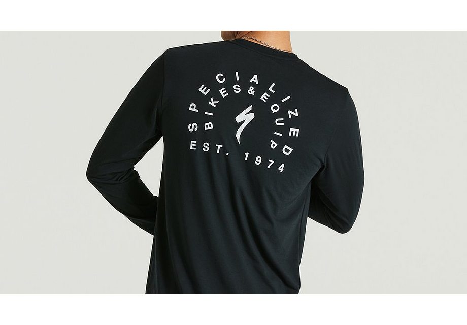 Specialized Stoke Tee Ls Black Xs