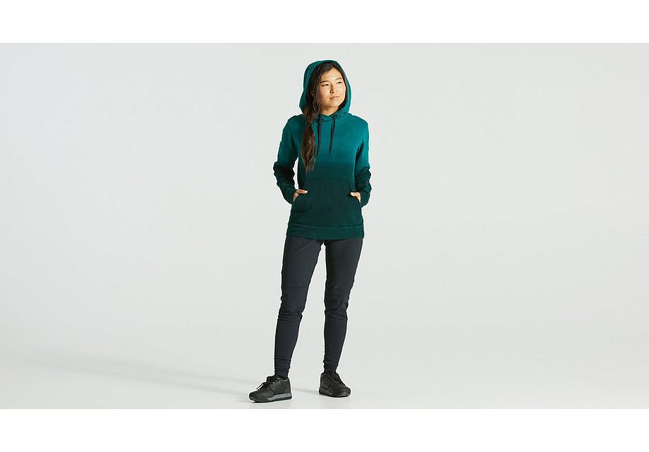 Specialized Legacy Spray Pull-Over Hoodie Wmn Tropical Teal Xl