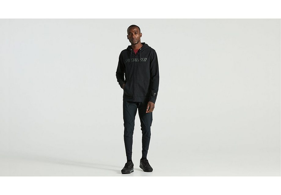 Specialized Legacy Wordmark Zip-Up Hoodie Men Black M