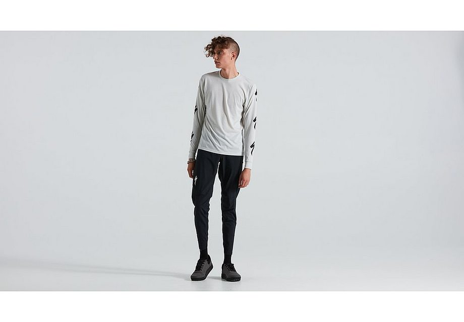 Specialized Reign Tee Ls Dove Grey Xs