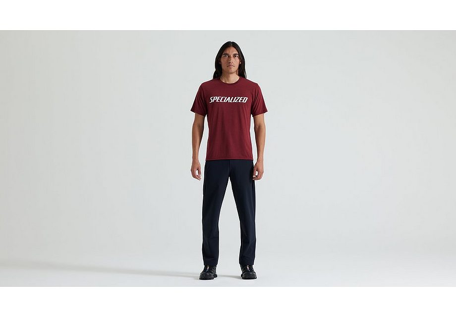 Specialized wordmark tee ss men garnet red md