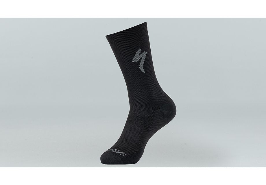 Specialized soft air tall logo sock black s