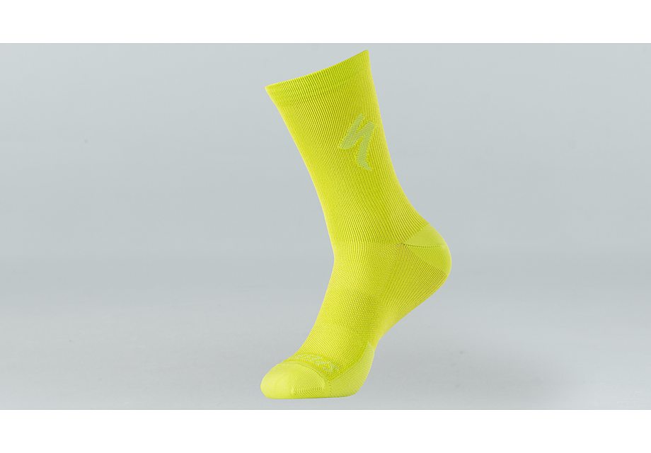 Specialized Soft Air Tall Logo Sock Hyper Green Xl
