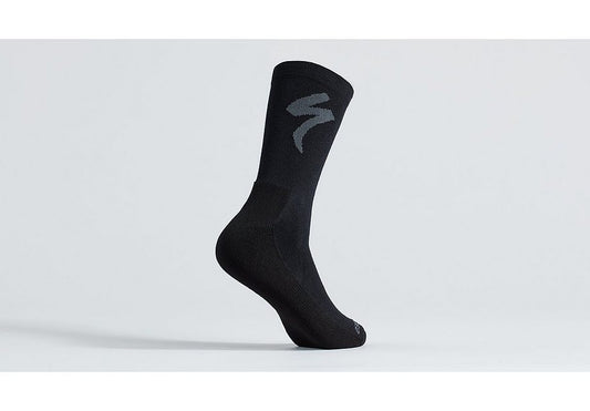 Specialized Primaloft Lightweight Tall Logo Sock Black L
