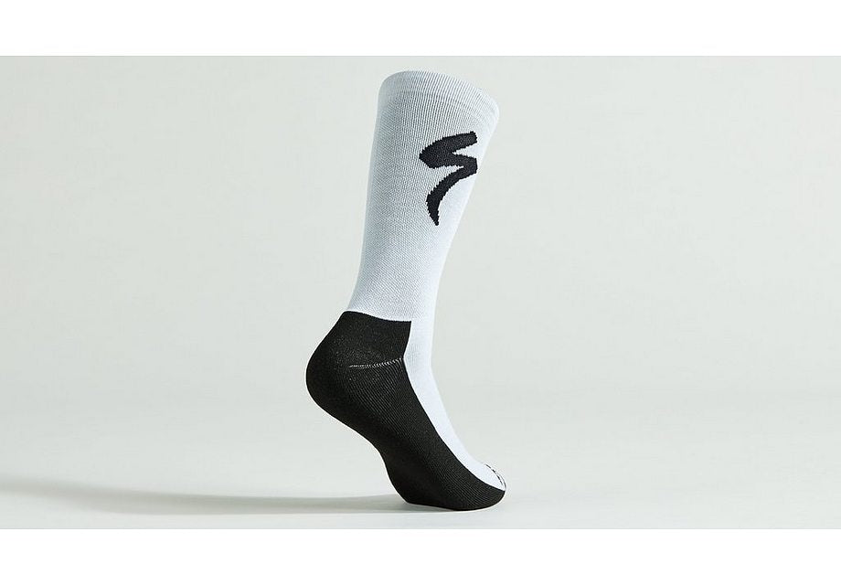 Specialized primaloft lightweight tall logo sock dove grey m