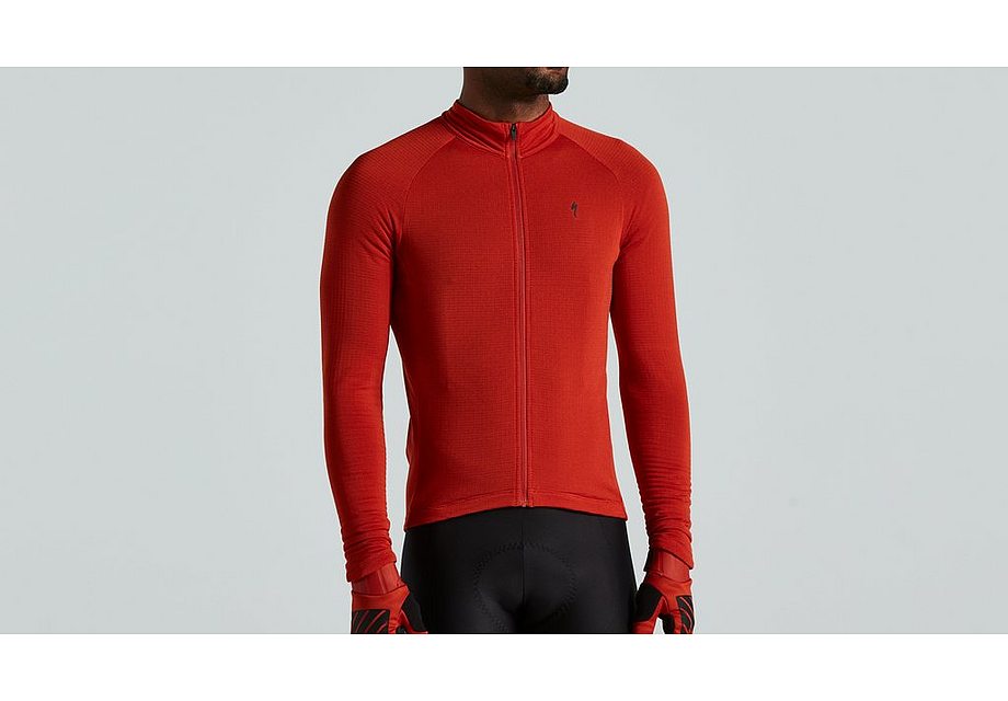 Specialized Prime-Series Thermal Jersey Ls Men Redwood L