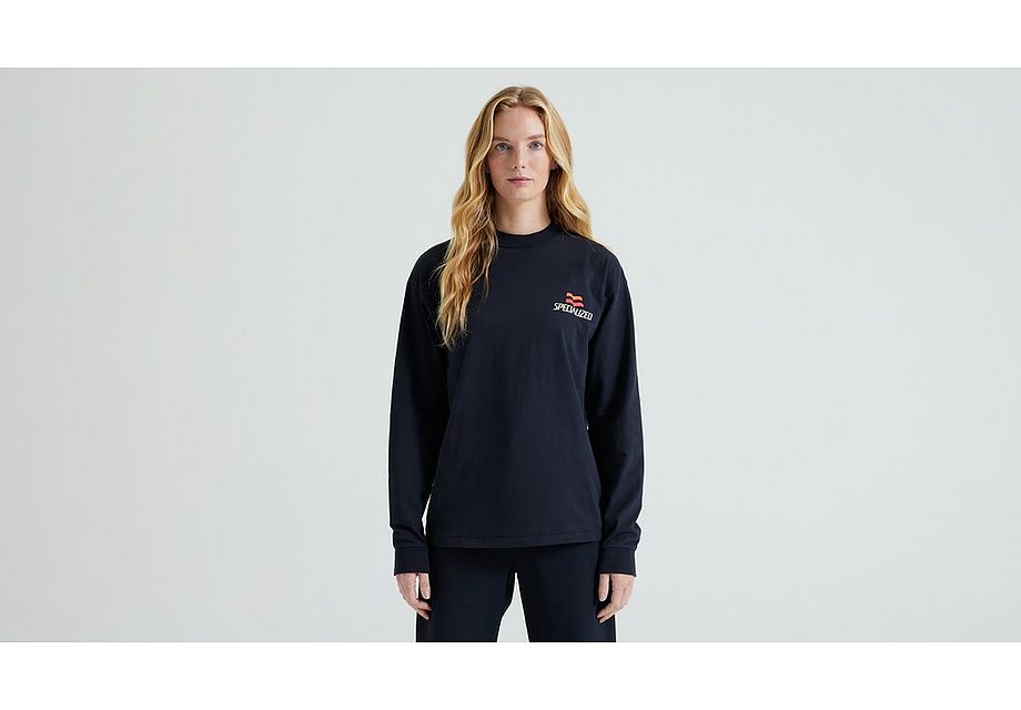 Specialized Graphic Relaxed Tee Ls Black Hrtg Graphic Xs