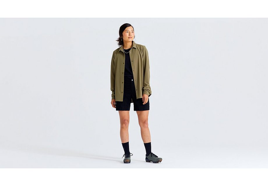 Specialized S/F Sun Shirt Ls Wmn Green S