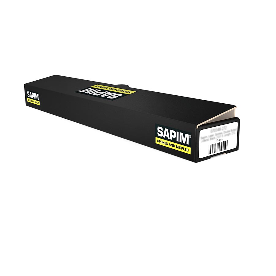 Sapim Race Spokes Double Butted J-Bend Silver 2.0/1.8 Length: 256 100pcs