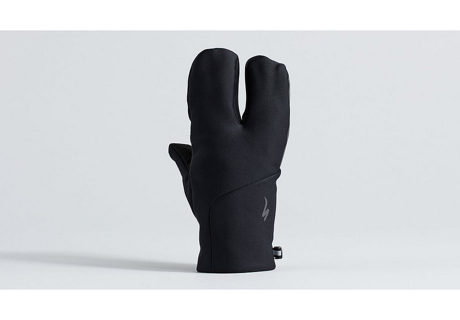Specialized softshell deep winter lobster glove black xs