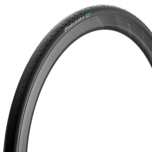 Pirelli Cinturato EVO TLR Road Tire 700x45C Folding Tubeless Ready SmartEVO AS TechWALL+ 60TPI Black