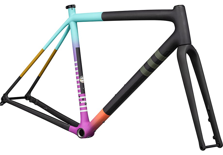 Specialized crux 10r frmset satin carbon/purple orchid/midnight shadow metallic 52
