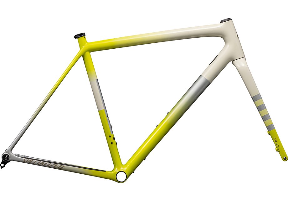 Specialized crux 10r frmset birch / ion metallic / silver dust / taupe 54