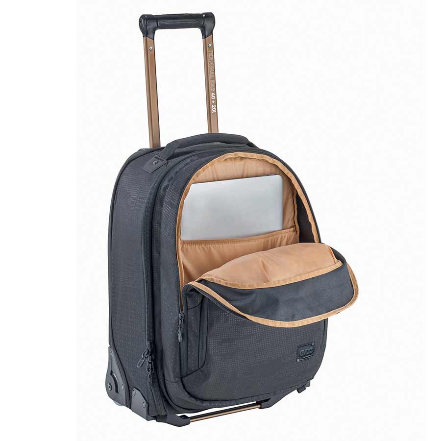 EVOC Terminal bag 40L + 20L Travel bag with detachable backpack Black