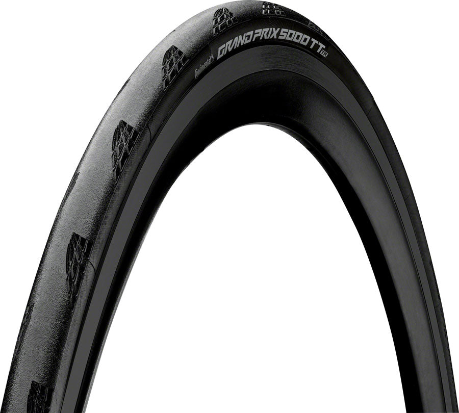 Continental Grand Prix 5000 TT TR Tire - 700 x 30 Tubeless Folding BLK BLKChili Vectran Breaker LazerGrip ACT