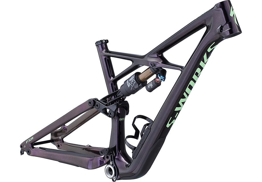 Specialized Enduro Fsr S-Works Carbon 29/6Fattie Frm Gloss Sunset/Acid Kiwi L