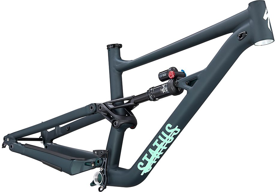 Specialized status 140 frm satin forest green / oasis s4