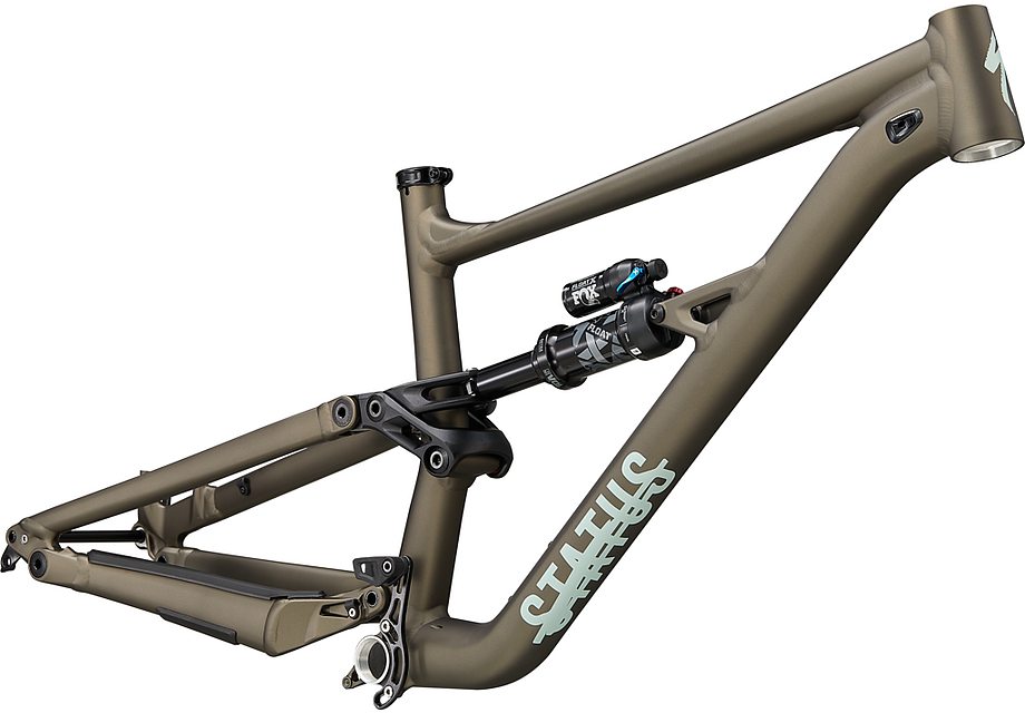 Specialized status 160 frm frame satin gunmetal / ca white sage s1