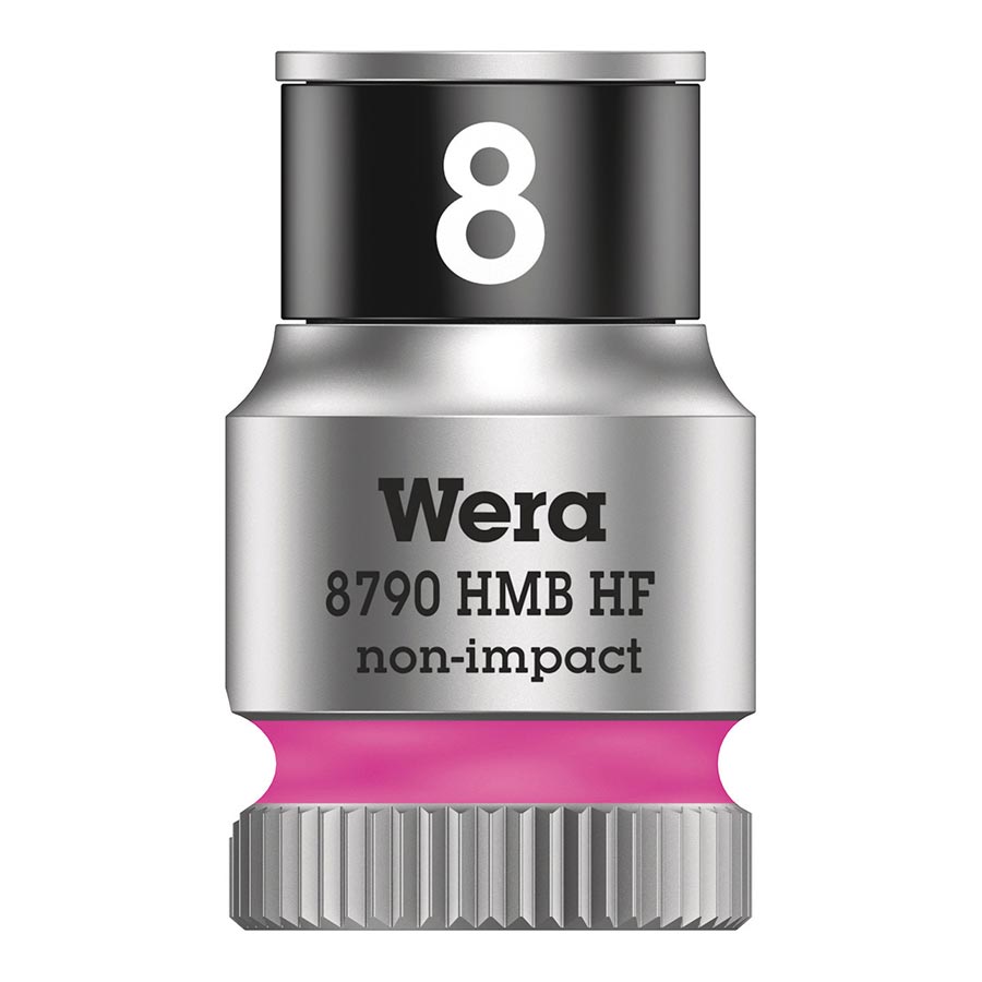 Wera 8790 HMB HF Zyklop 3/8'' Drive 8.0mm Socket with HF