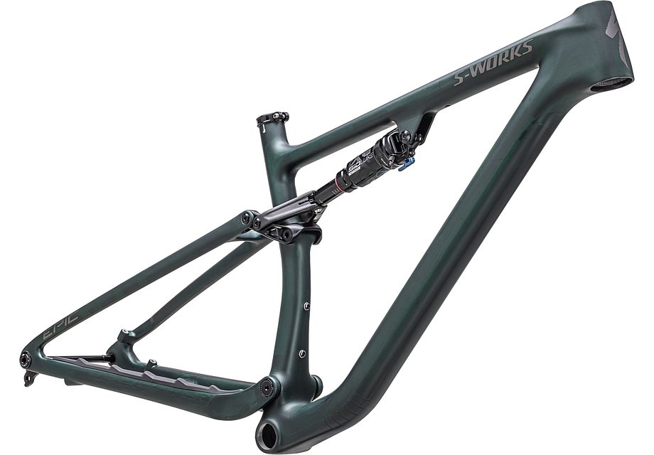 Specialized epic evo S-Works frm frame satin green/black chrome/chrome xl
