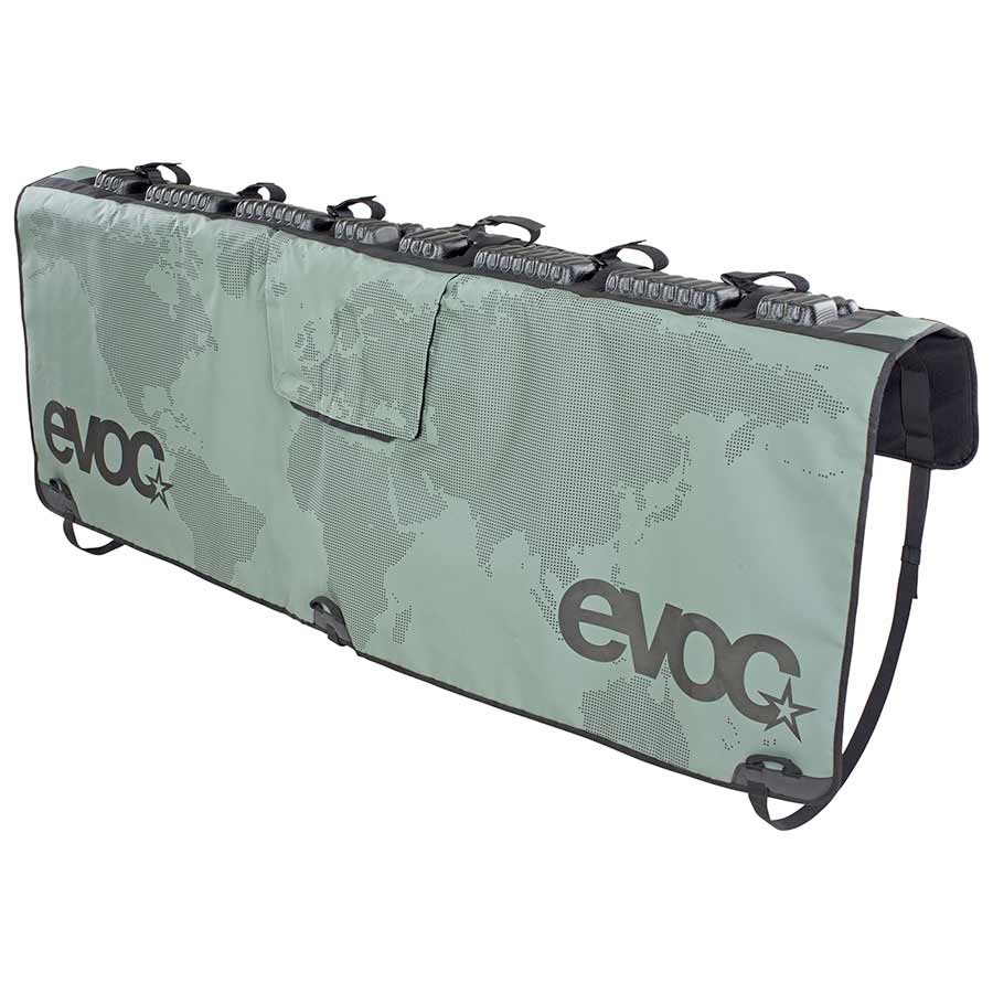 EVOC Tailgate Pad 136cm / 53.5'' wide for mid-sized trucks Olive