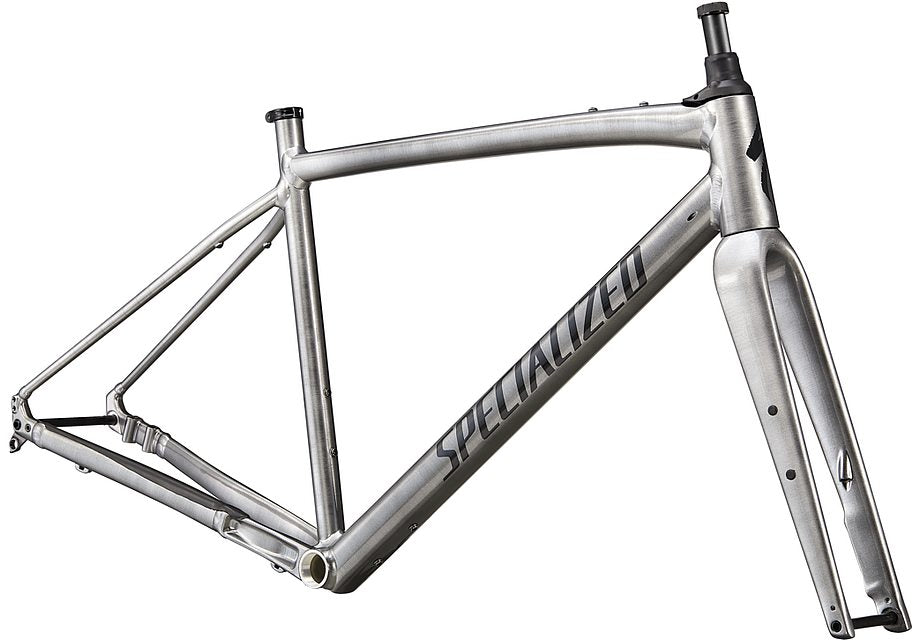 Specialized Diverge E5 Evo Frmset Gloss Brushed Smoked Liquid Metal/Black L