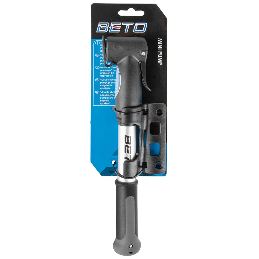 Beto Double - HxS Pump 100psi Dual Valve Head Silver