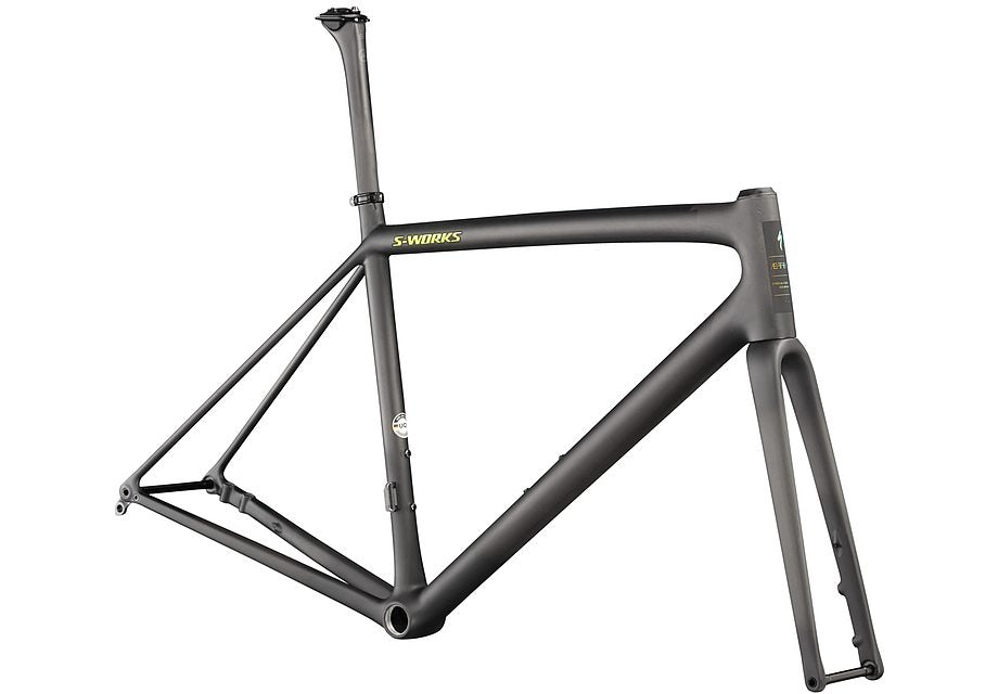 Specialized aethos S-Works frmset satin carbon/jet fuel 58