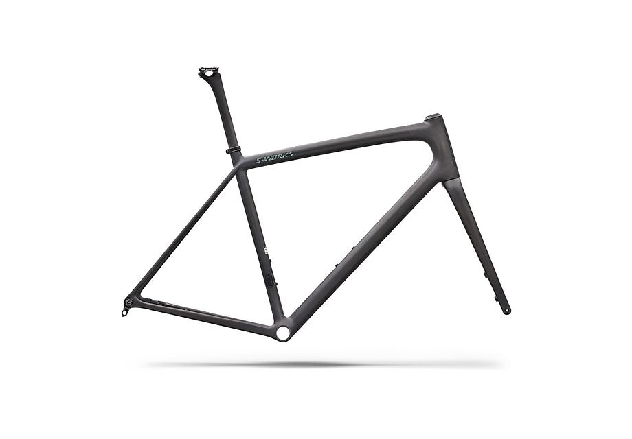 Specialized Aethos S-Works Frmset Rtp Raw Carbon / Premium Fjord Metallic 49