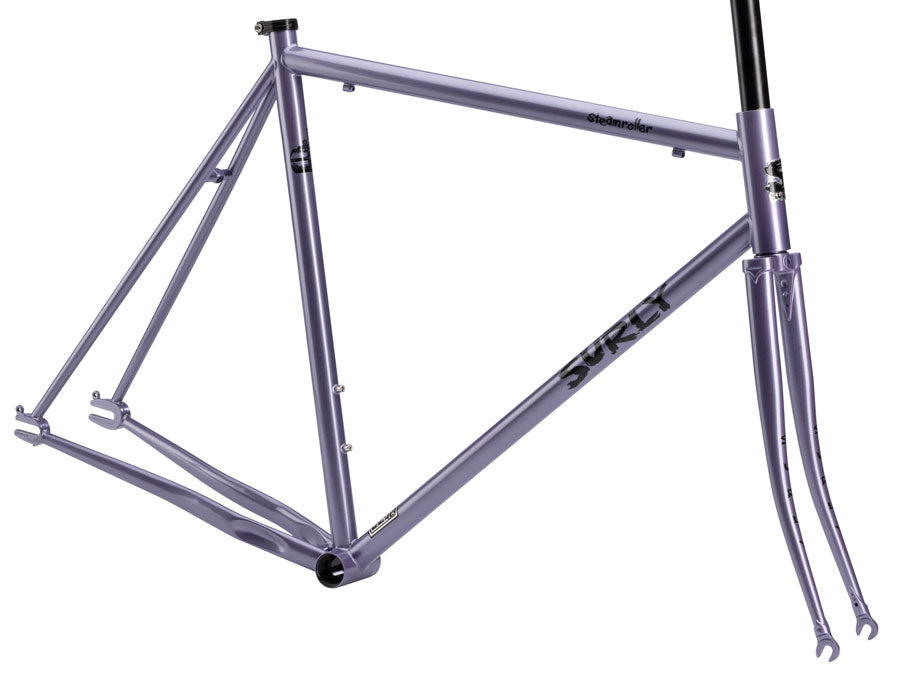Surly Steamroller Frameset - 700c Steel Anxious Lavender 62cm