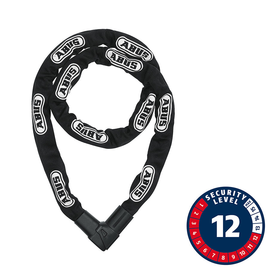 Abus CityChain Plus 1010K Chain Lock Key 9mm 170cm 5.6' Black