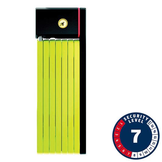 Abus Bordo Big uGrip 5700 Folding Lock Key 100cm 3.3' 5mm Green