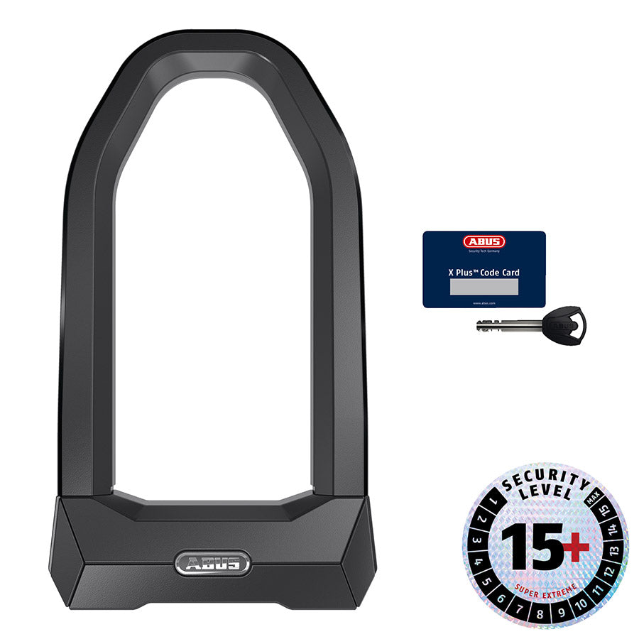 Abus Granit Super Extreme 2500 U-Lock -6 x 9" Black