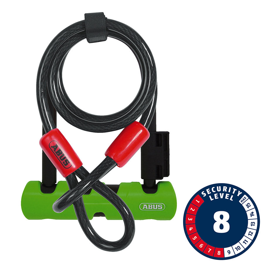 Abus 410K/150HB140 SH Ultra Mini + U-Lock - Green