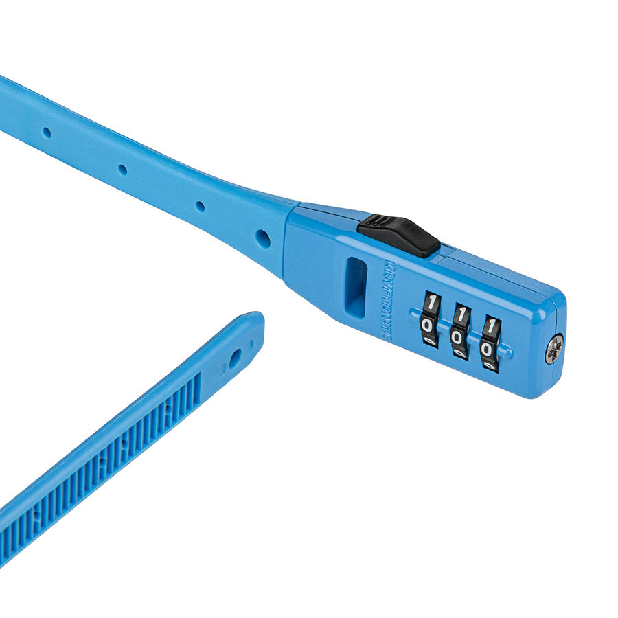 Kryptonite Click Lock Combo Cable lock Combination 10mm 45cm 1.5' Blue